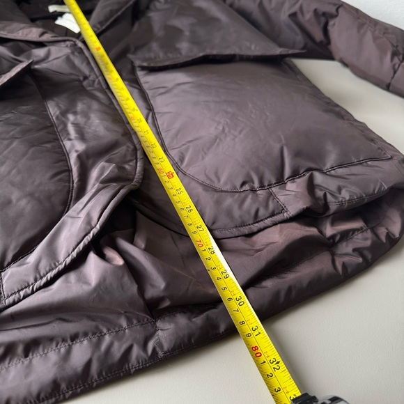 NWT Anthropologie Maeve Padded Cocoon Blazer Powder Cocoa Brown XS - Picture 14 of 16